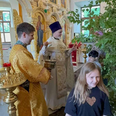 День Святой Троицы в Преображенском храме